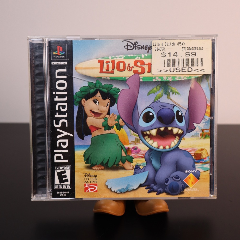 Lilo and Stitch (Sony Playstation 1/PS1, 2002) No Manual